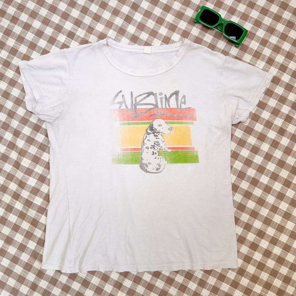 Sublime Dalmatian Graphic Band Tee